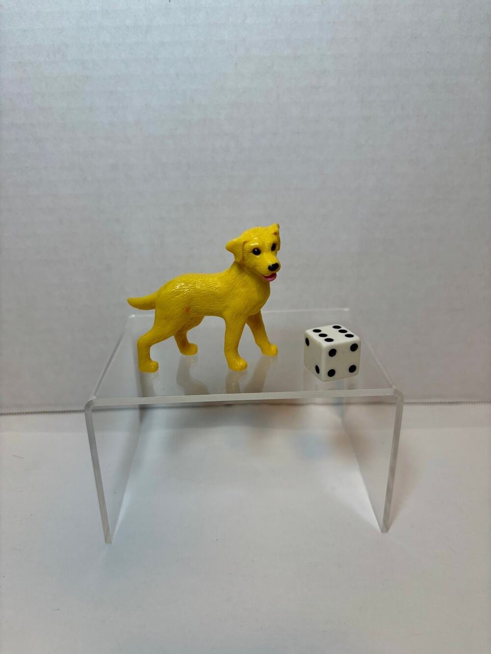 Vintage Fisher Price Loving Family Dollhouse Puppy Dog Pet Yellow Labrador Dog